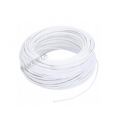 Instaliacinis kabelis H05VV-F/OWY 3*2.5 baltas, apvalus, lankstus 1