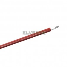 DC kabelis 1*6 mm2, H1Z2Z2-K, raudonas
