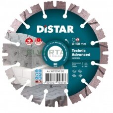 Deimantinis diskas betonui 150mm Technik Advanced, Distar