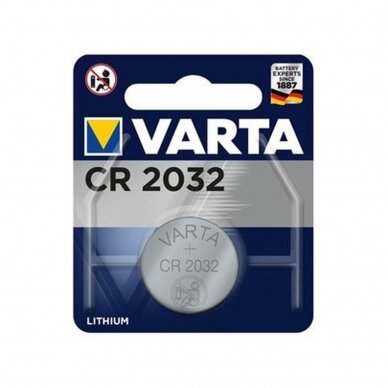 Elementai Varta CR2032, 1 vnt.