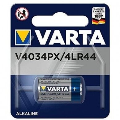 Elementai Varta V4034PX/4LR44, 1 vnt.