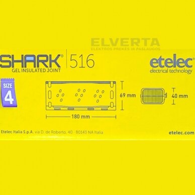Gelinė mova, 6-16mm2, IP68, Shark516 2