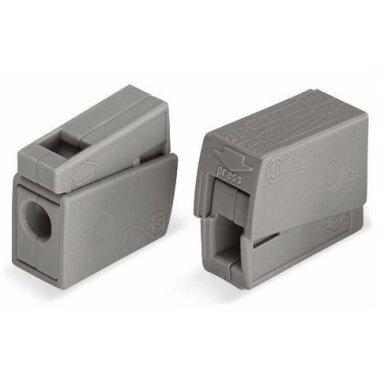 Jungtis šviestuvams 1x1-2.5mm/100 pilka 224-101, WAGO Jungtis šviestuvams 1x1-2.5mm/100 pilka 224-101, WAGO