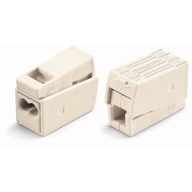 Jungtis šviestuvams 2x1-2.5mm/100 balta 224-112, WAGO