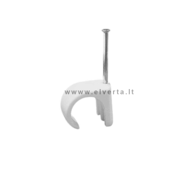 Kabelio (apvalaus) laikiklis TC 18-22, baltas, Schneider Electric (50 vnt.)