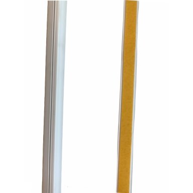 Kanalas plastikinis 12x12x2000 mm, baltas, lipnus