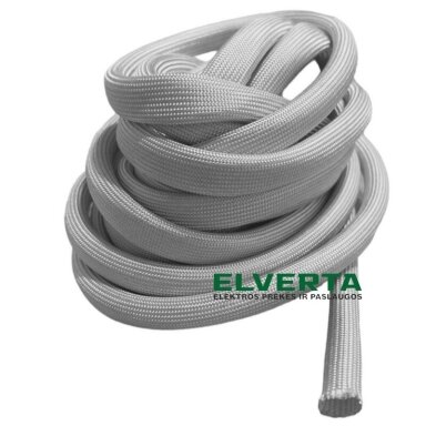 Karščiui atsparus stiklo pluošto izoliacinis temo vamzdelis, d8 mm, iki 400 C Karščiui atsparus stiklo pluošto izoliacinis temo vamzdelis, d8 mm, iki 400 C
