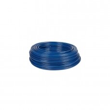 Laidas PV-1/H07V-U 1*6 mm2, monolitas, mėlynas