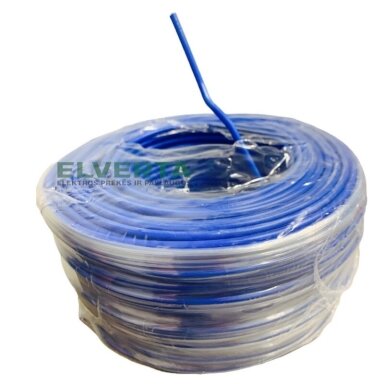 Laidas 1x4.0 mm2 H07V-U mėlynas, monolitas