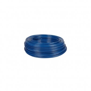 Laidas PV-1/H07V-U 1*6 mm2, monolitas, mėlynas 1