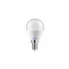 LED lemputė (burbuliukas) E14, 6W, 3000K, 470lm, GTV