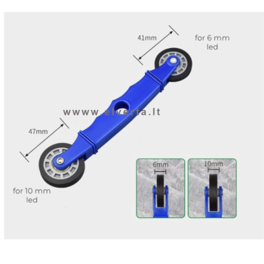 LED juostų klijavimo įrankis LEDSTRIP-TOOL6-10