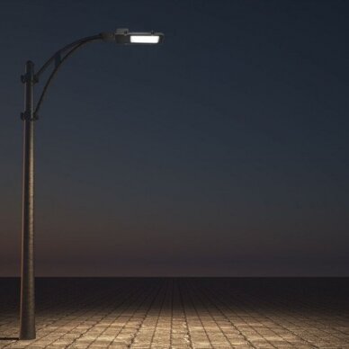 LED gatvės šviestuvas 100W, 4000K, 12000lm, pilkas, VT-100ST V-tac 1