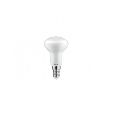 LED reflektorinė lemputė (šiltos-baltos šviesos), E27, 8W, 3000K, 650 liumenų, GTV