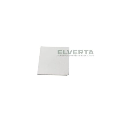 Lipnus laikiklis dirželiui, 19x19mm, baltas