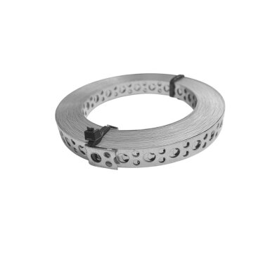 Montažinė juosta 12x0.5mm, 10m, stačiakampė, perforuota Montažinė juosta 12x0.5mm, 10m, stačiakampė, perforuota