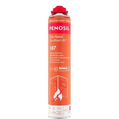 Priešgaisrinės montavimo putos 0,75l Fire Rated Gunfoam B1 187, PENOSIL