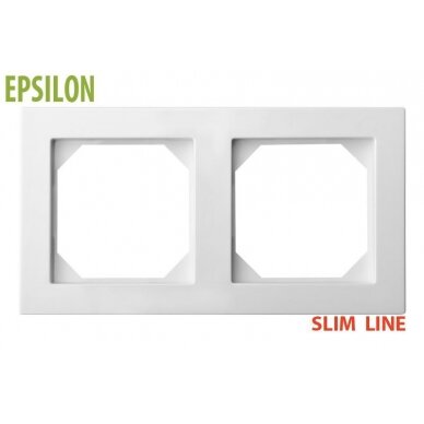 Rėmelis 2 vietų, serija Epsilon Slim Line, Liregus