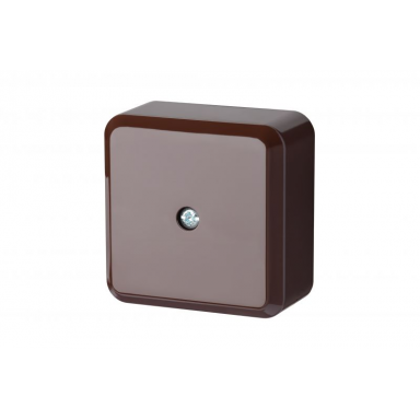 Ruda paskirstymo dėžutė, paviršinė, PMD 60x60mm, IP30, Liregus Ruda paskirstymo dėžutė, paviršinė, PMD 60x60mm, IP30, Liregus