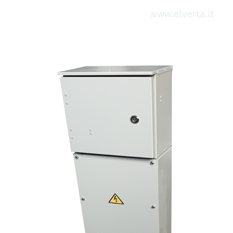 Skirstomoji dėžė, cinkuota, 8 moduliai, 300x300x150mm 1