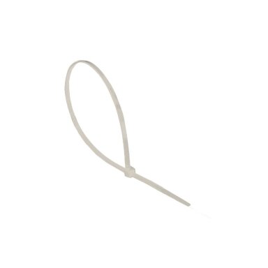 Tvirtinimo dirželiai 120x4.5 mm, balti, 5212/CE, Elematic (pakuotė)