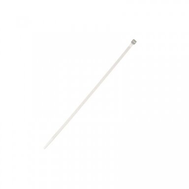 Tvirtinimo dirželiai 140x3.5 mm, balti, 5209/CE, Elematic (pakuotė)