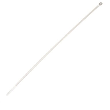 Tvirtinimo dirželiai 200x3.5 mm, balti, 5214/CE, Elematic (pakuotė)