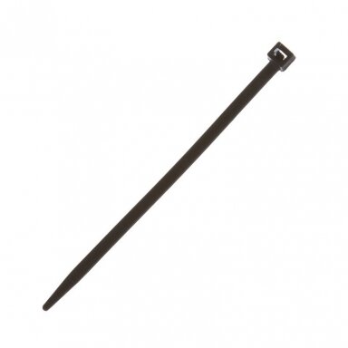 Tvirtinimo dirželiai 360x4,5 mm, juodi, 5319E, Elematic (pakuotė) Tvirtinimo dirželiai 360x4,5 mm, juodi, 5319E, Elematic (pakuotė)